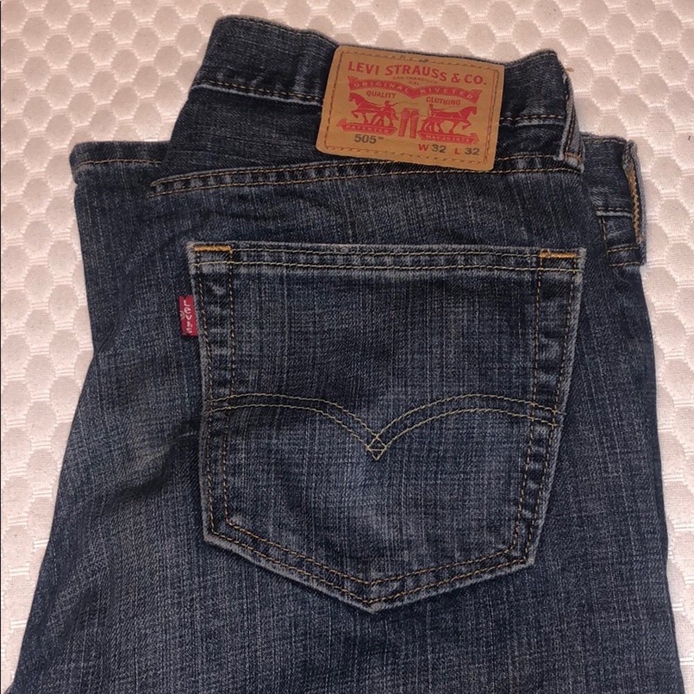 MENS LEVI 505 JEANS